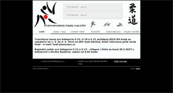 Desktop Screenshot of judokhk.dupeto.cz